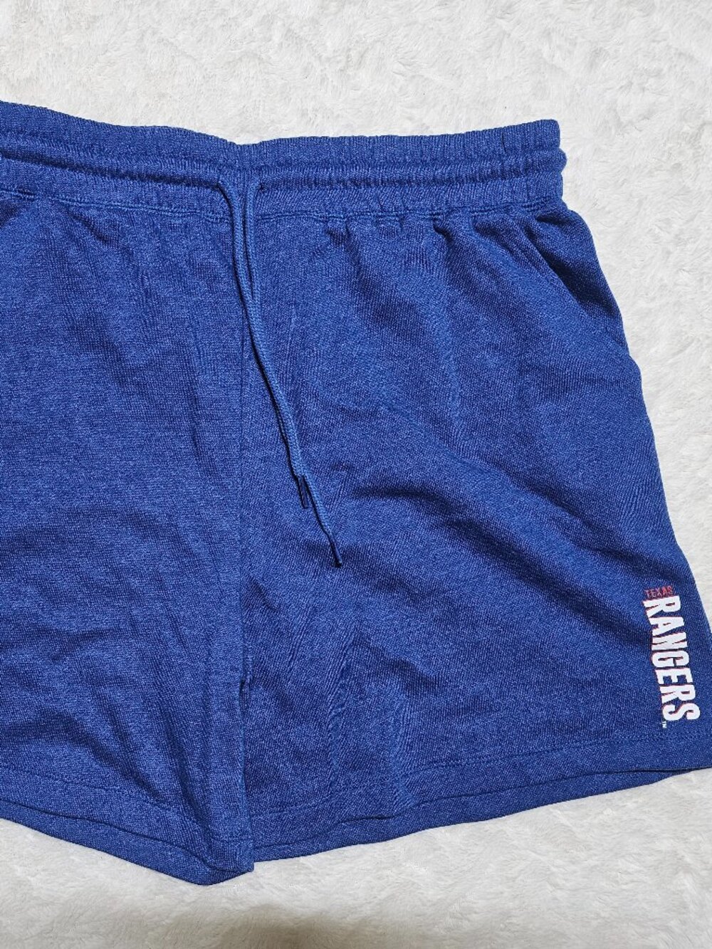 Campus Lifestyle Women Drawstring MLB Texas Ranger Short Size L